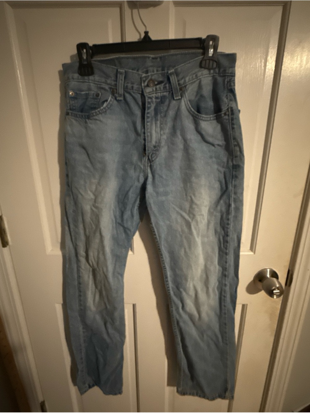 Levi’s 505 Light Blue Men's Denim Jeans - Classic Straight Fit